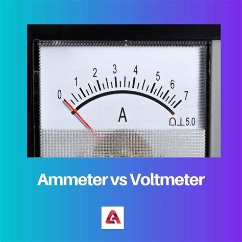 Ammeter vs Voltmeter: Difference and Comparison