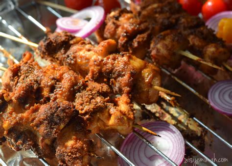 Nigerian Chicken Skewers - Chicken Suya Kebab - Sisi Jemimah