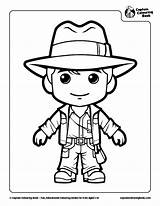 Indiana Jones Coloring Pages sketch template