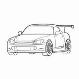 Honda S2000 Coloring Pages sketch template