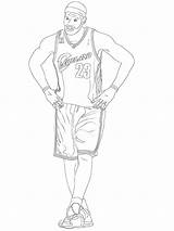 LeBron James Coloring Pages  Free Printable For Kids sketch template