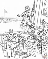 Star spangled Banner Over Fort McHenry coloring Page  Free Printable sketch template