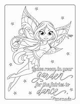 Free Printable Fairy Coloring Pages sketch template