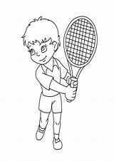 Tennis Racket Coloring Pages  Home sketch template