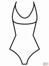 Swimsuit Coloring Pages  Nation sketch template