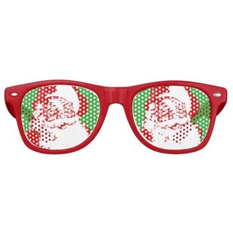 Santa Claus Christmas Sunglasses | Zazzle.com | Christmas sunglasses ...