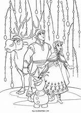 Frozen Coloring Pages – Free Printable Page sketch template