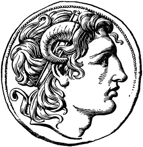 Coin of Alexander the Great | ClipArt ETC