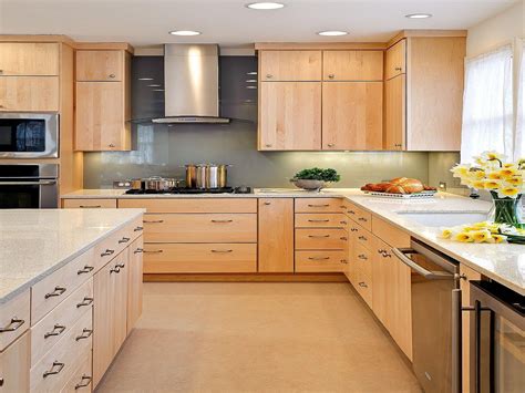 Fresh Light Maple Kitchen Doors - #lightmaple | Birch kitchen cabinets ...