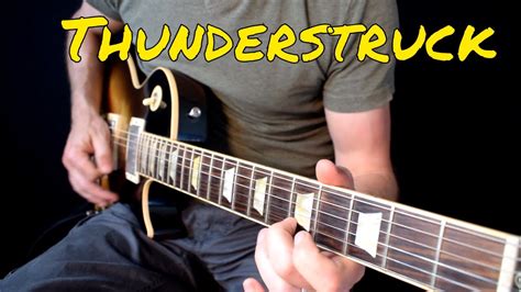 AC/DC - Thunderstruck cover - YouTube