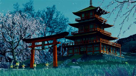 ArtStation - A Secret Hidden Shrine