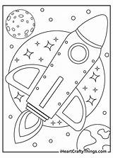 Free Printable Space Coloring Pages sketch template
