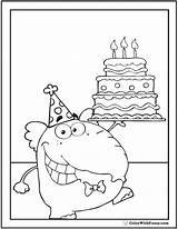 55  Birthday Coloring Pages Printable And Digital sketch template