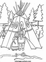 Teepee Coloring Page At GetColoringscom  Free Printable Colorings sketch template
