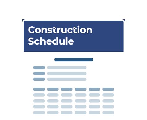Construction Schedule Template Excel Free