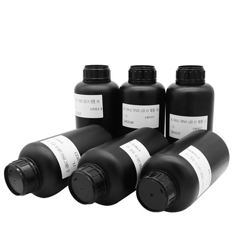 1 set Imported uv ink for UV printer 6*500ml UV ink For Inkjet UV LED ...