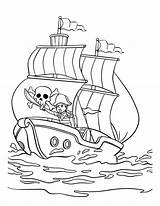 Pirate Ship Isolated Coloring Page For Kids 17022902 Vector Art At Vecteezy sketch template