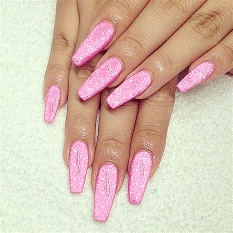 Miss Glamour Bunny | Pink nails, Pink acrylic nails, Laque nail bar