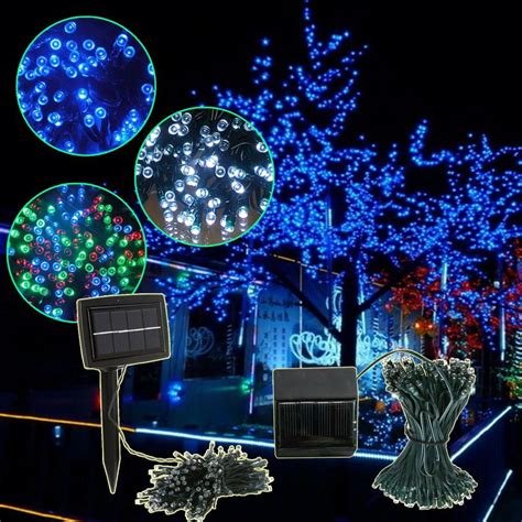 Solar Powered Christmas Lights | Eqazadiv Home Design