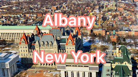 Driving Downtown, Albany, NY - the Capital of New York State - YouTube