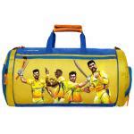 Nasher Miles CSK Yellow - Blue 4 Player Gym Bag Sports Duffel with Shoe Compartment 34 L - JioMart