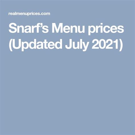 Snarf’s Menu prices (Updated July 2021) | Baked sandwiches, Specialty sandwiches, Lox cream cheese