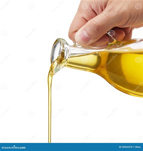 Pouring Oil Stock Photo - Image: 29024570