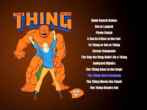 The Thing Cartoon Series -130