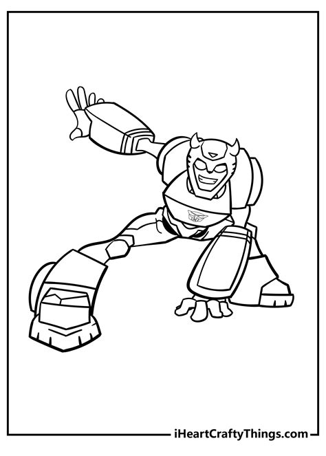 Rescue Bots Bumblebee Coloring Pages