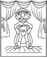SuperMarioLogan’s Jeffy Puppet Adventure Coloring Page sketch template