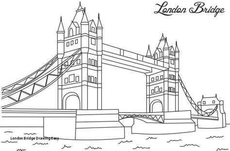 Image result for easy drawing of london bridge | Geografie, Reise um die welt, Deckblatt schule