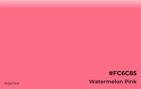 Watermelon Pink Color | ArtyClick