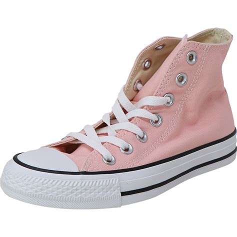 Converse Women's Chuck Taylor All Star Hi Storm Pink High-Top Canvas ...