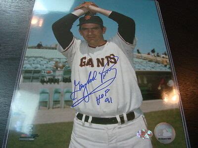 Gaylord Perry Autograph / Signed 8 X 10 photo San Francisco Giants HOF 91 | eBay