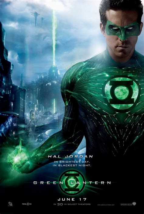 The Blot Says...: New Green Lantern One Sheet Movie Poster