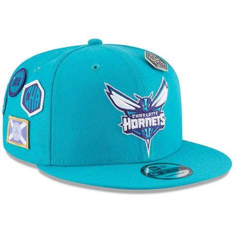 New Era Charlotte Hornets Youth Teal 2018 NBA Draft 9FIFTY Adjustable Hat