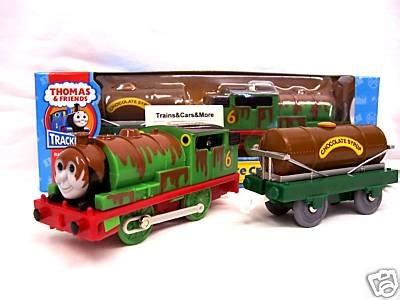 Thomas Motorized TrackMaster Chocolate Crunch Percy NIB | #47988111