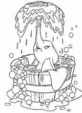Bath Time Coloring Page sketch template