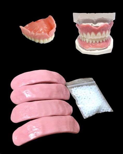 Do It Yourself Reline Denture Adhesive Gum Denture Gum Denture | Etsy Dental Impression Material ...