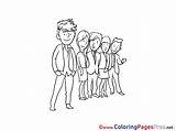 Coloring Office Pages Postal Service Stamp Mail Mailman Postage Carrier  sketch template