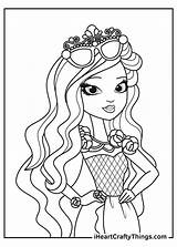 Ever After High Coloring Pages To Print sketch template