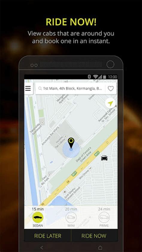 Ola cabs for Android - Download