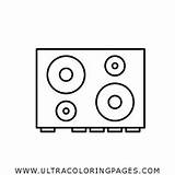 Stove Top Coloring Pages Sketch Page sketch template