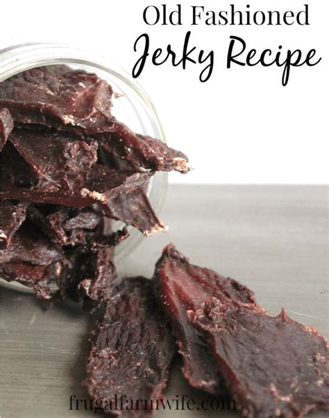 Deer Jerky Recipe - The Frugal Farm Wife