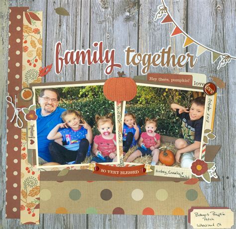 Family Together - Scrapbook.com | Scrapbook layout sketches, Scrapbook pages, Scrapbooking layouts