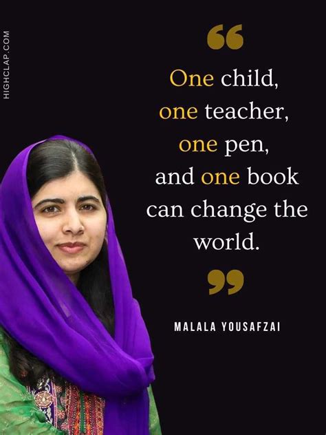 40 Inspiring Malala Quotes On Education And Women’s Equality