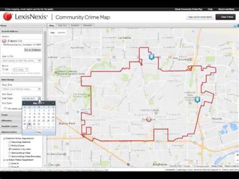 Community Crime Map Introduction - YouTube
