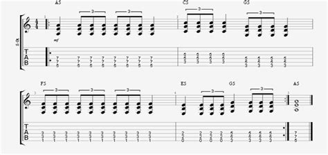 Changing Basic Triplet Rhythm Guitar Patterns - Mile High Shred