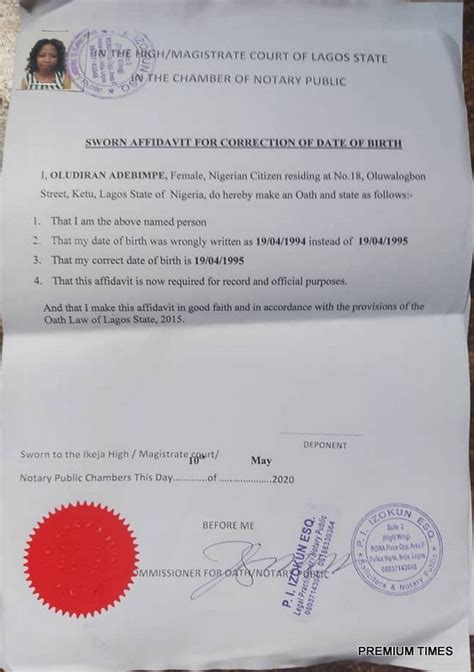 Lagos High Court Divorce Certificate - prntbl.concejomunicipaldechinu ...
