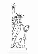 Free Printable Statue Of Liberty Coloring Pages For Kids sketch template